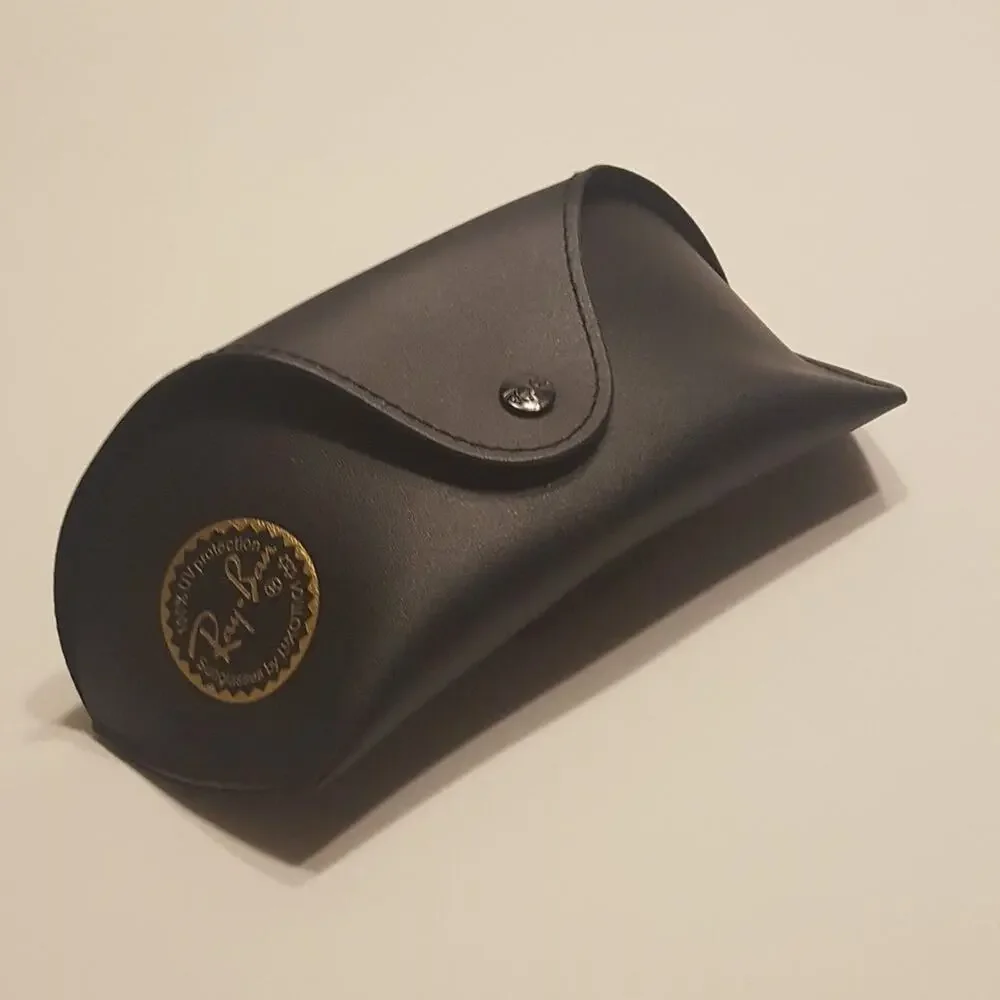 Ray ban sunglasses eyeglasses case black. Semisoft